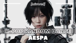 [MIRRORED] AESPA RANDOM DANCE | Black Mamba ~ Whiplash