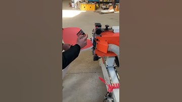 Auto curve shape edge bander - edge trimming part