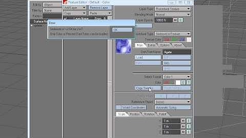 LightWave plugin - DarkTree procedural (LW 9.6)