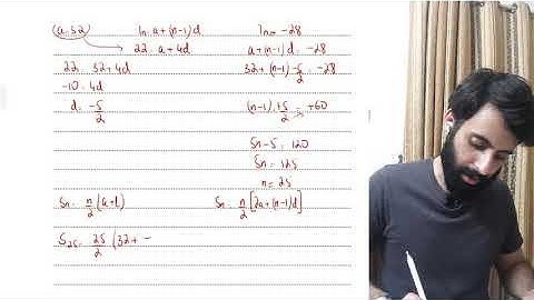 AS Level Math P1 - AP-GP/Series (Past Paper Questions)