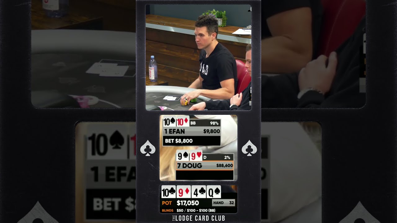 SET OVER SET #shorts #poker