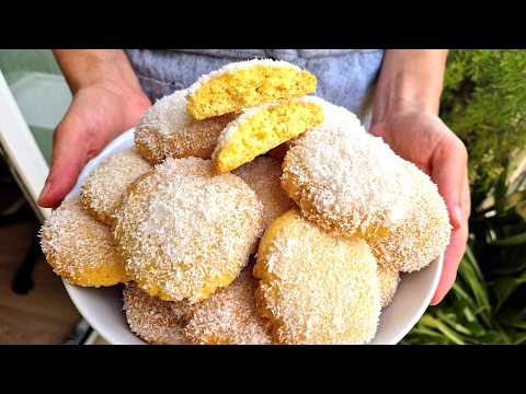 I don't buy cookies anymore! These Coconut cookies melt in your mouth!