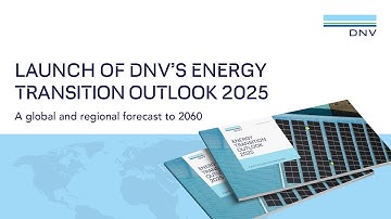Launch of the Energy Transition Outlook 2025 | 8 October 2025 - 10:00 EDT