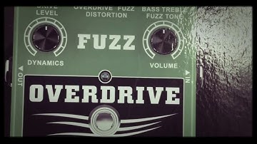 Xvive Overdrive Fuzz Pedal  ★ FIRST LOOK ★ Review on Guitar & Bass  W2