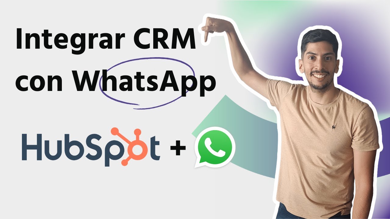 Cómo integrar HubSpot CRM con WhatsApp web usando EazyBe - YouTube