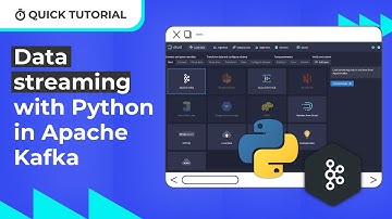 How to use Python for real time data streaming in Apache Kafka