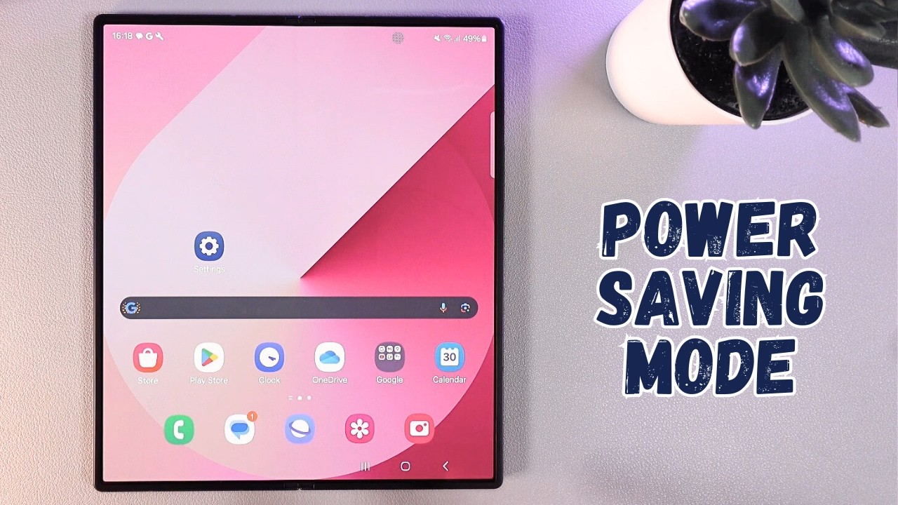 How To Turn On Off Power Saving Mode On Samsung Galaxy Z Fold 6 Save how-to-turn-on-off-power-saving-mode-on-samsung-galaxy-z-fold-6-save