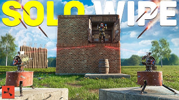 Rust - 20000 HOUR SOLO VS CLAN SERVER