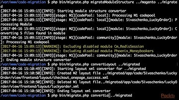 Magento 2 Testing and Optimization : Code Migration Tool | packtpub.com