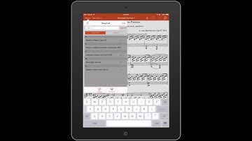 NextPage for iPad - Songs and Set Lists