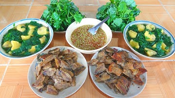 Cá Sặc Đồng Chiên Giòn Chấm Mắm Kiệu • Giăng Lưới Sau Cơn Mưa Chiều | MTQH