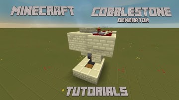 Auto Cobblestone Generator [1.11.2] [Tutorial]