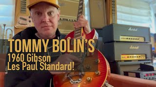 Joe Bonamassa  The Tommy Bolin 1960 Gibson Les Paul Standard