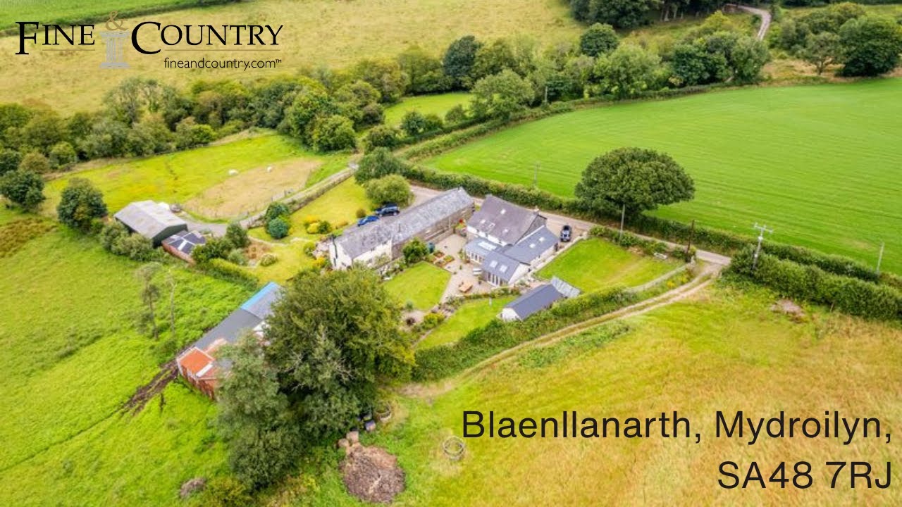 Blaenllanarth, Mydroilyn | Fine and Country West Wales - YouTube