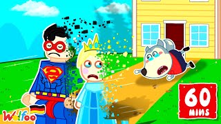 Wolfoo Geschichte🐺Elsa und Superman, verlass mich nicht!-Geschichten über Spielzeug @WolfooDeutsch