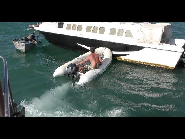 Dragging boat Captain saves the day Episode 91 Sailing Catalpa