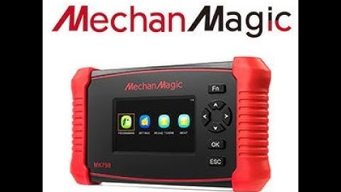 Follow this way to authorize more software for Mechanmagic mk798 key programmer