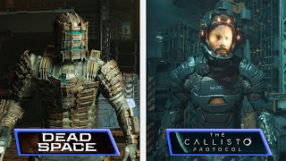 Dead Space Remake VS The Callisto Protocol | Graphics & Details Comparison | PC RTX 4080 ULTRA