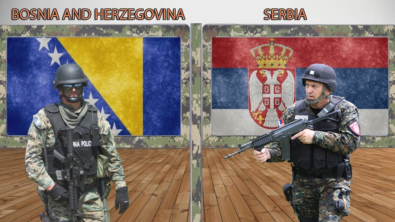 BOSNIA AND HERZEGOVINA VS SERBIA Military Power Comparison 2019 - YouTube