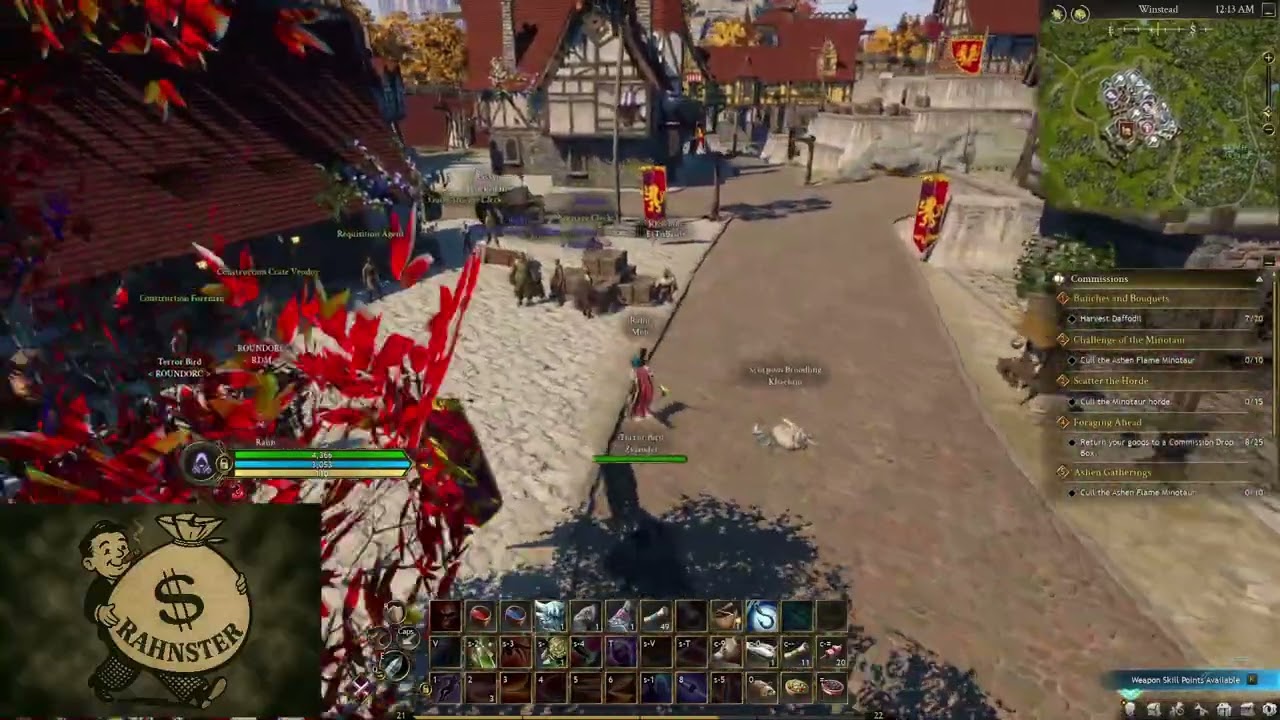 Ashes of Creation Solo guild=Mob Rogue 21+ Cleric Alt level 12+ 335hr+ vet! Gold Routes! (Part 2/2)