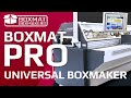 Boxmat pro  the most versatile automatic box making machine for corrugated boxes