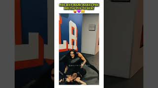 😜 THE WAY RHEA RIPLEY MAKES THE BRUTAL PIN TO HER! 🤗 || MatMicDrops || Credits : Cruella Morgan