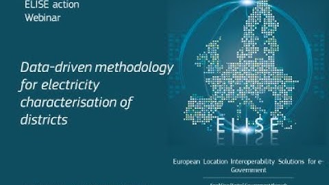 ELISE Webinar: 3D City Models to Predict Energy Heat Demand