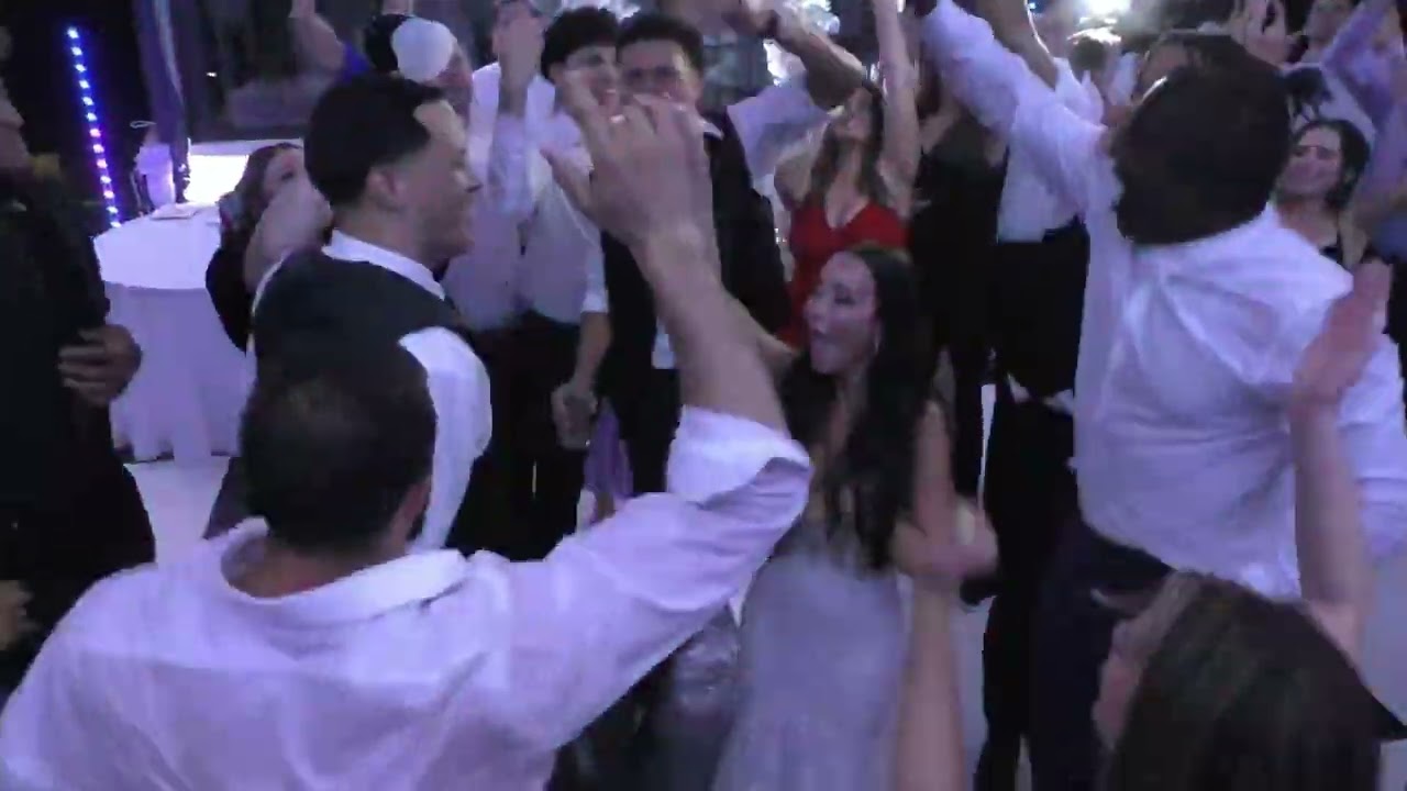 Bride, Grom & guests go wild over Fireball at Andrews Farm wedding.