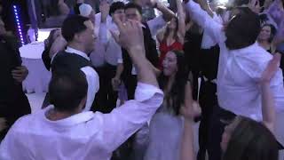 Bride, Grom & guests go wild over Fireball at Andrews Farm wedding.