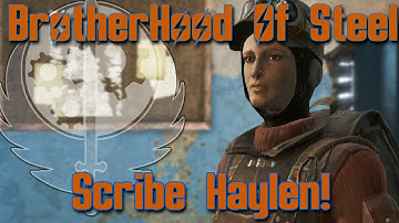 Fallout 4 Brotherhood Of Steel #3 - Scribe Haylen
