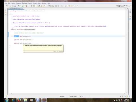 Can an Interface have private method in Java