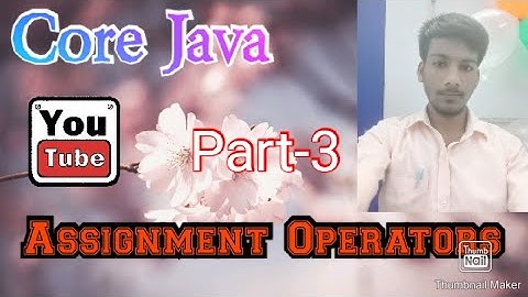 Core Java| Part-3 | Assignment Operators @ApnaCollegeOfficial @triggeredinsaan @FukraInsaan @a