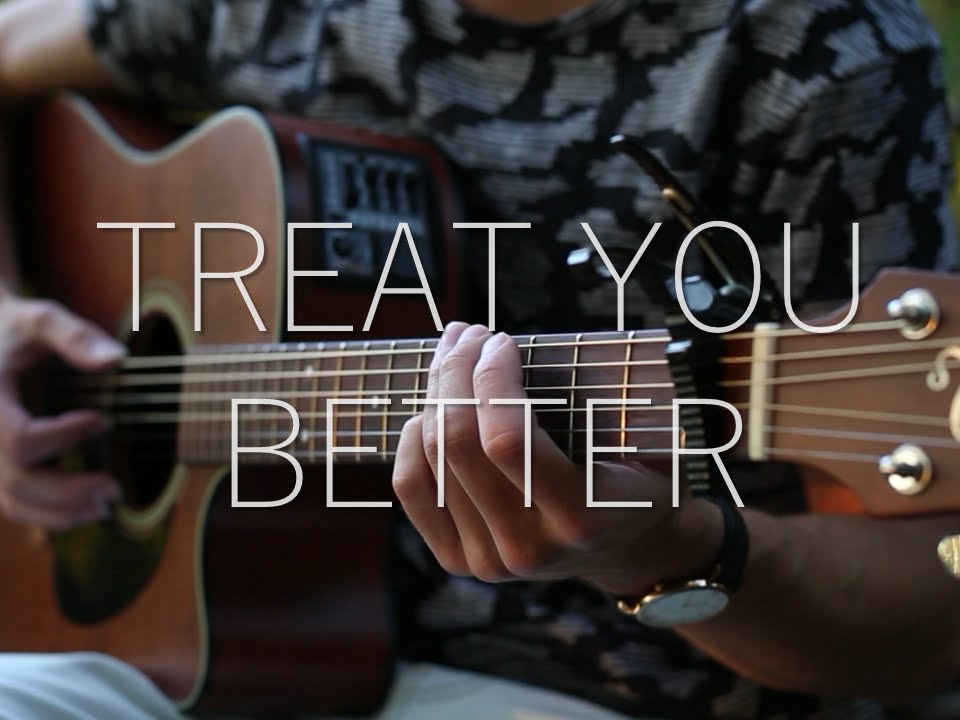 Shawn Mendes Treat You Better Fingerstyle Guitar Cover With Tabs Youtube