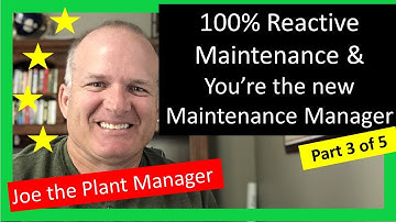 100% Reactive Maintenance: you