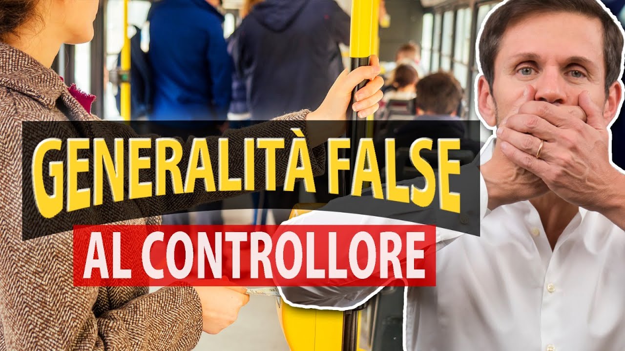 GENERALITÀ false al CONTROLLORE autobus: Si può farla franca? | Avv. Angelo Greco