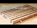 DIY Homemade Wooden Doormat Tutorial DIY Homemade Wooden Doormat Tutorial