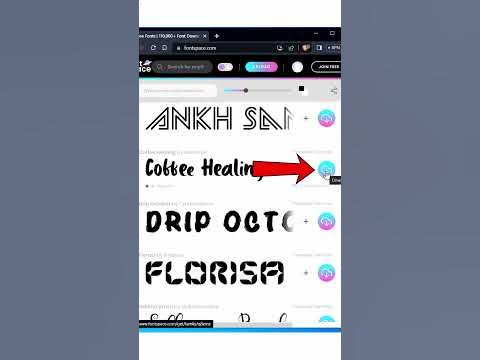 Add New Fonts to Windows - YouTube
