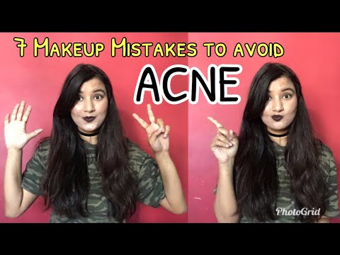  MAKEUP mistakes causing ACNE | STOP RIGHT NOW | Nukhrewali