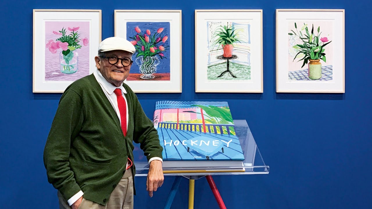 David Hockney at Frankfurt Book Fair