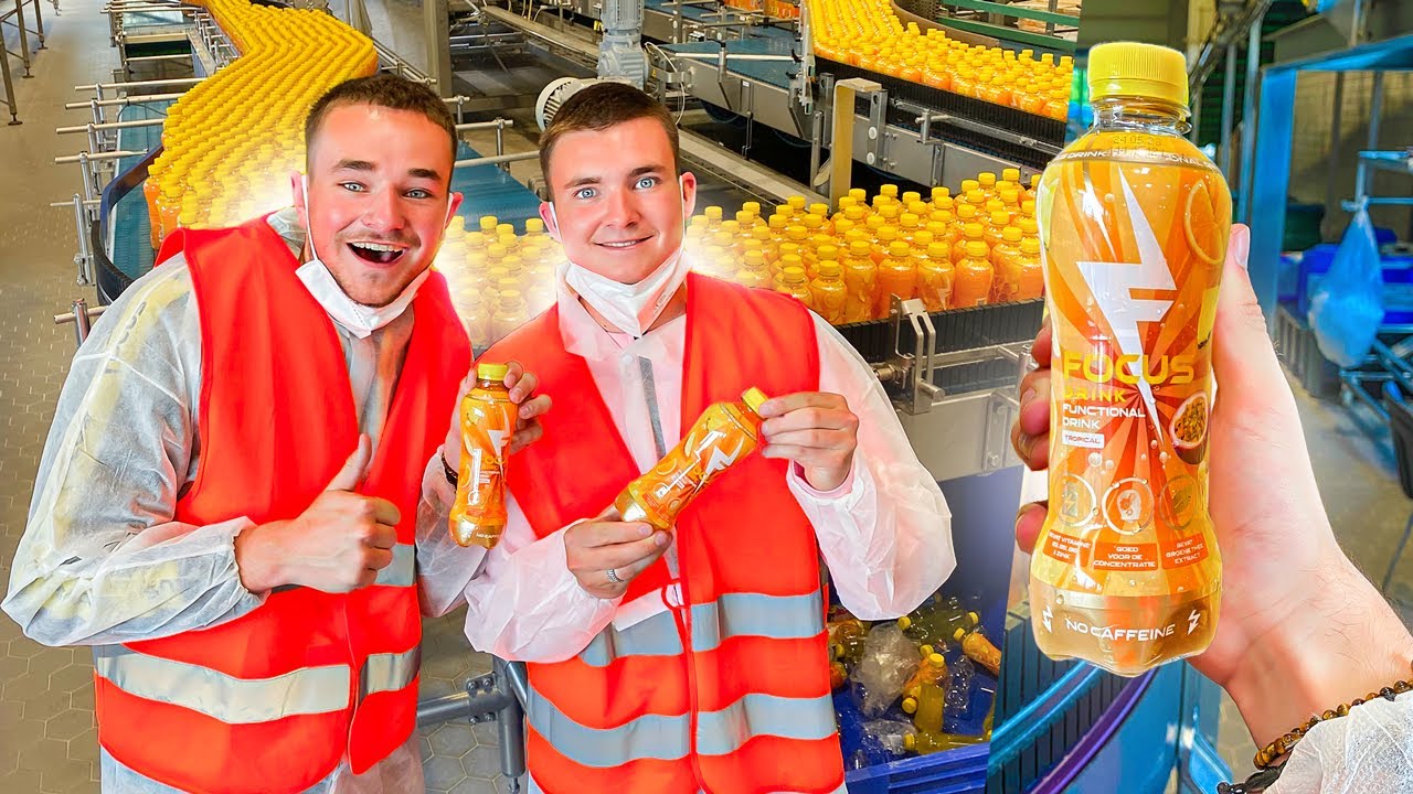 NAAR DE FOCUS DRINK FABRIEK VOOR DE NIEUWE TROPISCHE SMAAK!