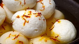Spongy BENGALI RASGULLA ● only 3 ingredients ●