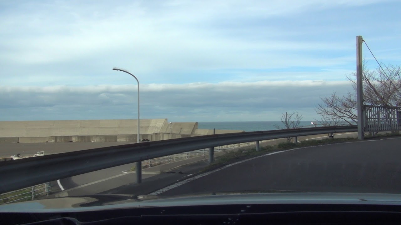 【ETC2.0限定 高速道路一時退出】道の駅 親不知ピアパーク 2020.01.06