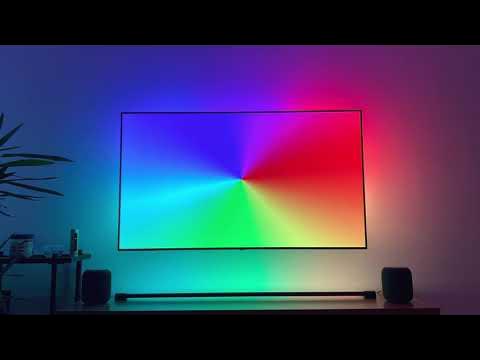 Hue Play Gradient Light Tube Compact Black for TV