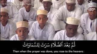 O You who Journeyed Nightly - يَا مَنْ سَرَيْتَ لَيْلاً مُصَاحِبَ جِبْرِيْلَ || #alaqsa  #miraj