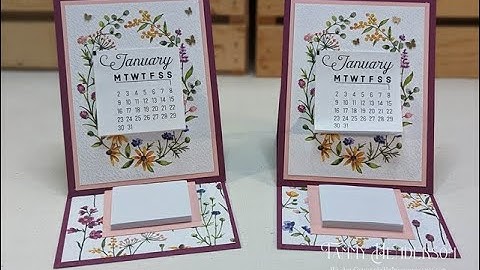 Fun Fold Friday Easel Card