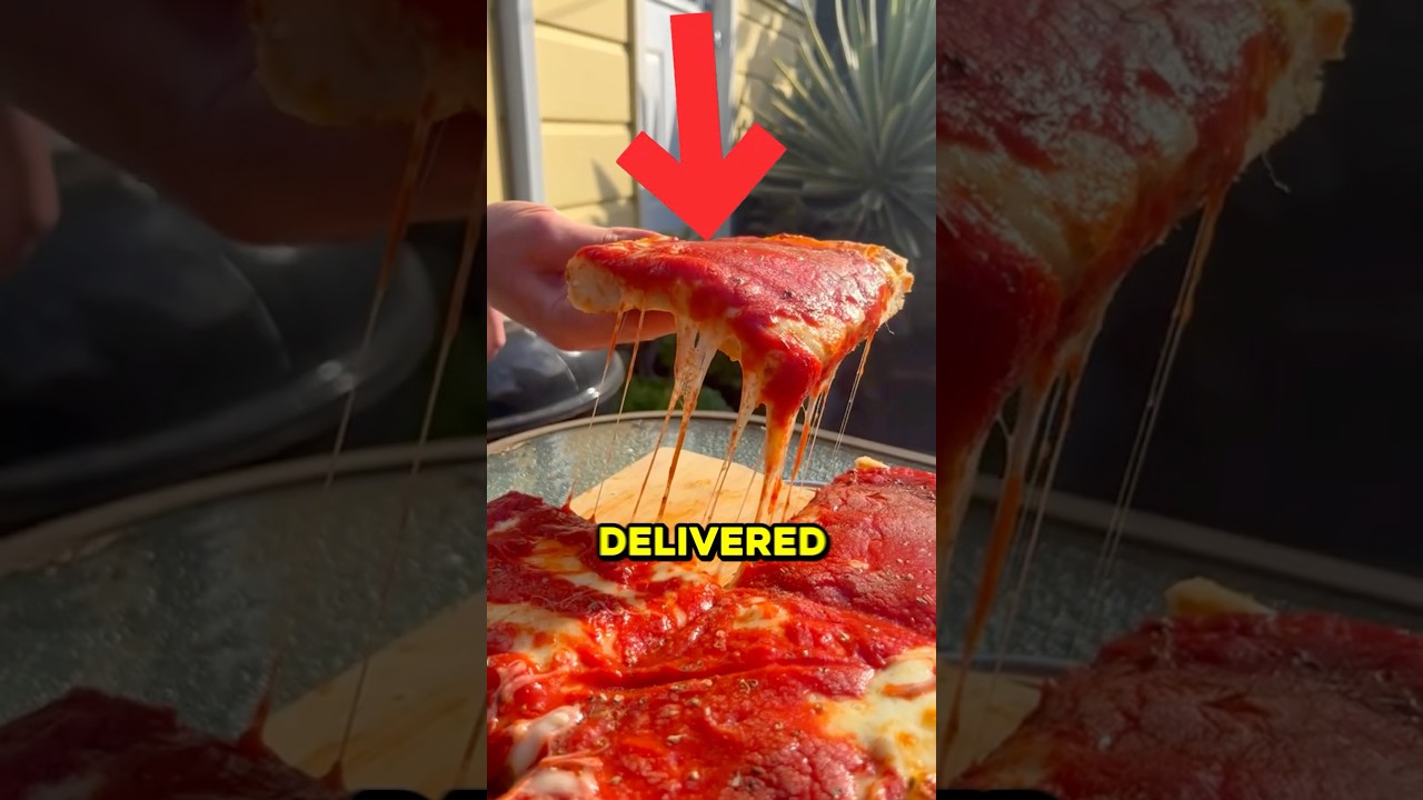 World’s Most EXTREME Pizza Delivery ✈️🍕