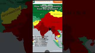 How far is your country from Bangladesh? 🇧🇩