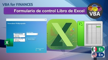 VBA Excel Formulario de control hojas de Excel