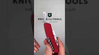 Swiza D07 R AM, KNR 0116 1900, Red Helvetix, Swiss pocket knife, 7 tools