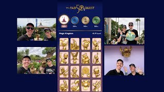 The Fab 50 Quest | Finding Every Golden Statue Across All Four Disney World Parks in One Day!